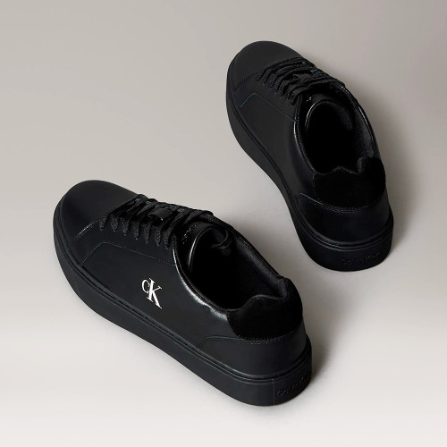 Calvin Klein Smooth Leather Flexible Sole Trainers